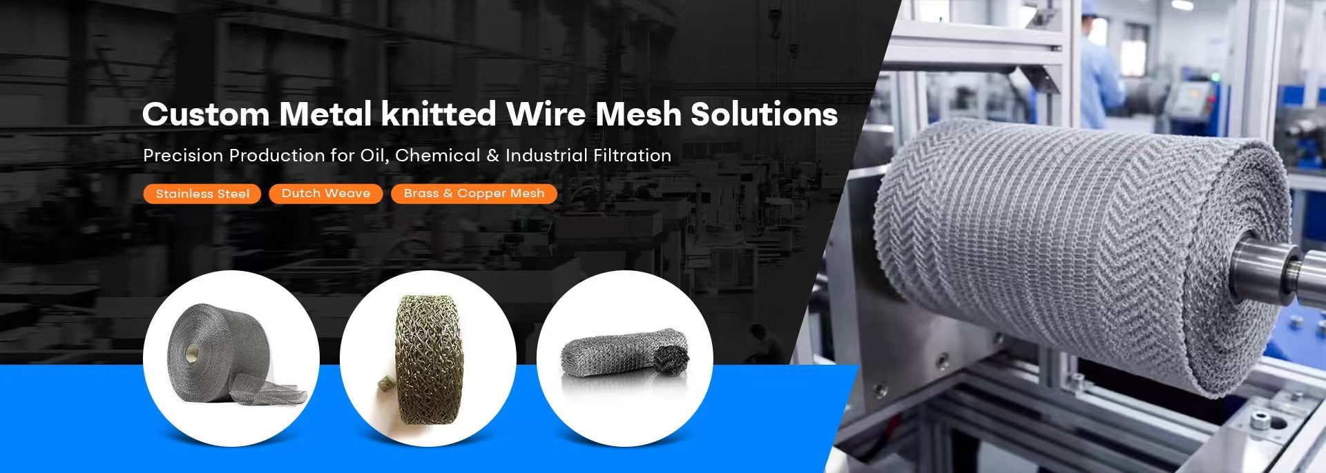 quality Knitted Wire Mesh factory