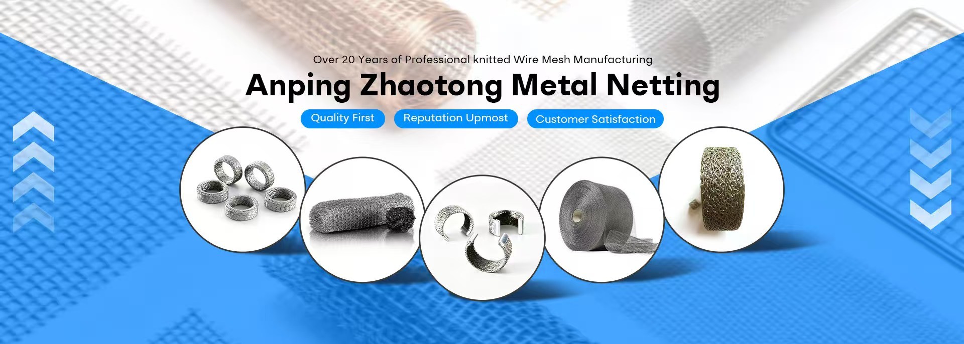 quality Knitted Wire Mesh factory