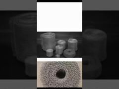 OD25mm Compressed Knitted Wire Mesh Filter gas liquid 0.55mm 100mesh/inch