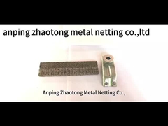 ODM Dust Removal Knitted Copper Wire Mesh For Oil Gas Separation