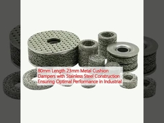 80mm Length 23mm Metal Cushion Dampers with Stainless Steel Construction Ensuring Optimal Performance in Industrial