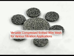 Versatile Compressed Knitted Wire Mesh for Various Filtration Applications