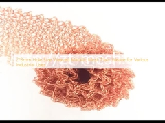 2*3mm Hole Size Weaved Metallic Mesh Plain Weave for Various Industrial Uses