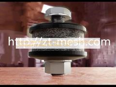 Stainless Steel Wire Mesh Exhaust Gaskets 40*20*10.3mm Compressed Knitted Wire Mesh OEM