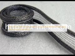 100-200 Model Stainless Steel Compressed Knittted Wire Mesh With Good Penetrability