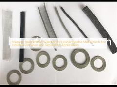 Stainless Steel Knitted Wire Mesh Durable Flexible Metal Mesh for Industrial Filtration and Separation Applications