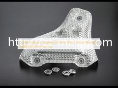 Custom Sized Compressed Wire Mesh Shock Absorber od88*50*20mm for car