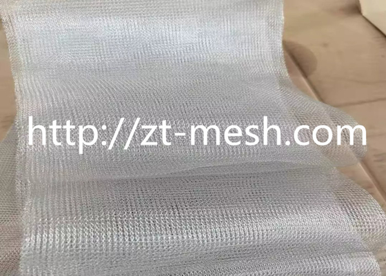 Odm Dust Removal Knitted Copper Wire Mesh Width 50-500mm  For Oil Gas Separation