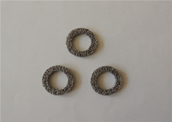 14mm Dia 0.3mm Wire Diameter Knitted Wire Mesh Washer with 98% Filtration Rate for Pressure Washer Replacement