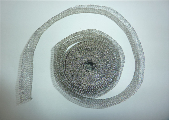 25.4mm RFI / EMI Shielding Tape Monel Knitted Wire Mesh Tubing