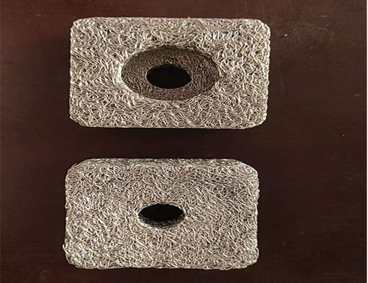 High Corrosion Resistance Compressed Knitted Wire Mesh For Rectangular Filtering Sus 316 Material