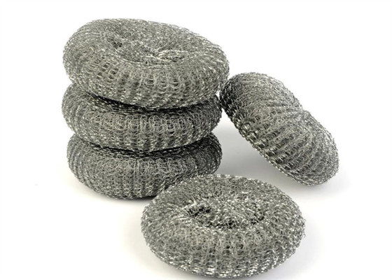 5pcs 20Gram Kitchen Cleaning Ball , Stainless Steel Galvanized Mesh Scourer OEM