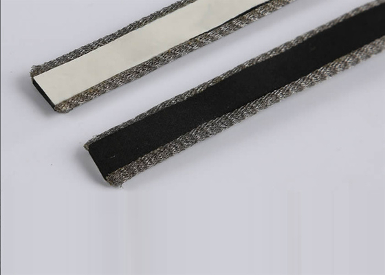 0.10mm Knitted Wire Mesh Gaskets For Shielding , High Temperature Resistance