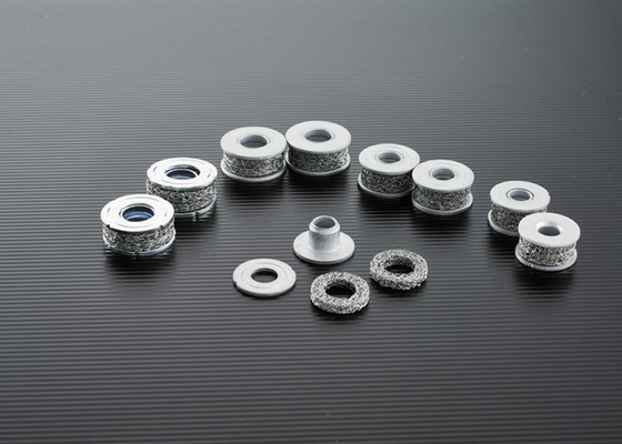 Metal Round Ring Shape Sus Knitted Wire Mesh Gasket Compressed For Vehicle Engine