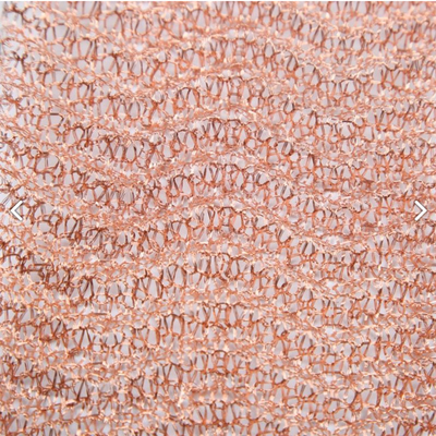 High Temperature Copper Knitted Wire Mesh 3.8cm