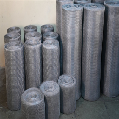 Gi Filter 0.05-0.5mm Knitted Stainless Steel Mesh Plain Weave For Industrial