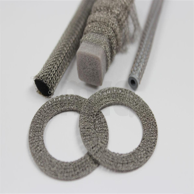 Surface Treatment Cleanout Knitted Wire Mesh 304  Stainless Steel