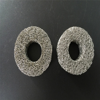 Wire Diameter 0.08 - 0.5 Mm Compressed Knitted Wire Mesh For Kinds Filtration Industry