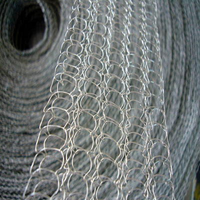 Smooth Surface Corrosion And Rust Resistance Knitted Wire Mesh With 2*3mm Hole Size