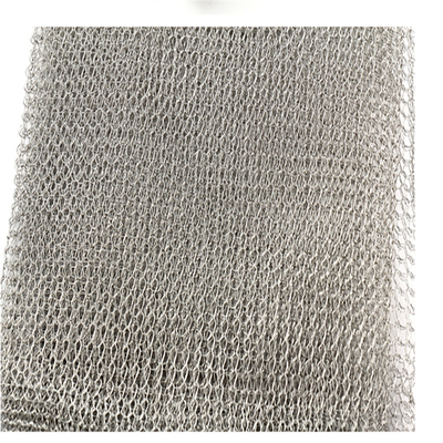 Smooth Surface Corrosion And Rust Resistance Knitted Wire Mesh With 2*3mm Hole Size