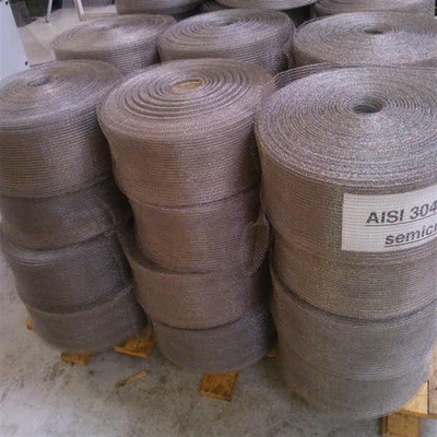 Customized Size Knitted Wire Mesh for Automotive Aerospace and Industrial