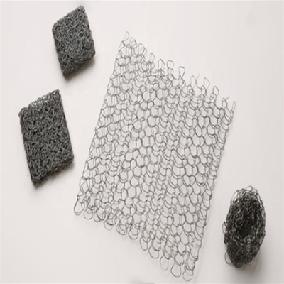 Oil Gas Separation Air Purification Filters Knitted Wire Mesh Made From Common Materials