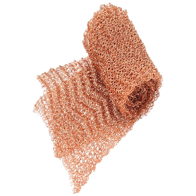 Oil Gas Separation Air Purification Filters Knitted Wire Mesh Made From Common Materials
