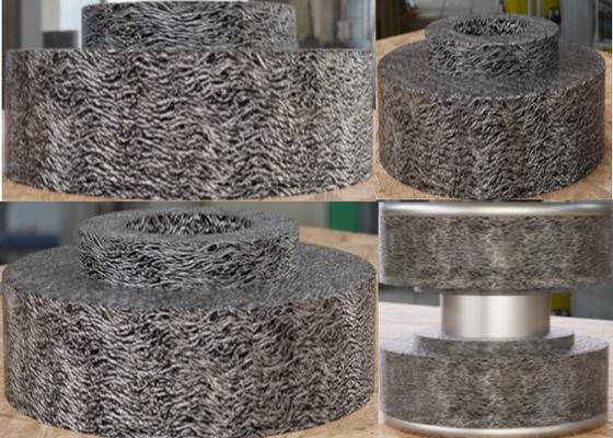 18*11.5*10mm Knitted Wire Mesh High Precision Fine Filtering Capabilities Sus 316 Stainless Steel