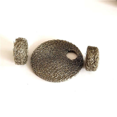 Sus 316 Knitted Wire Mesh Cylindrical Shape For High Temperature Environments