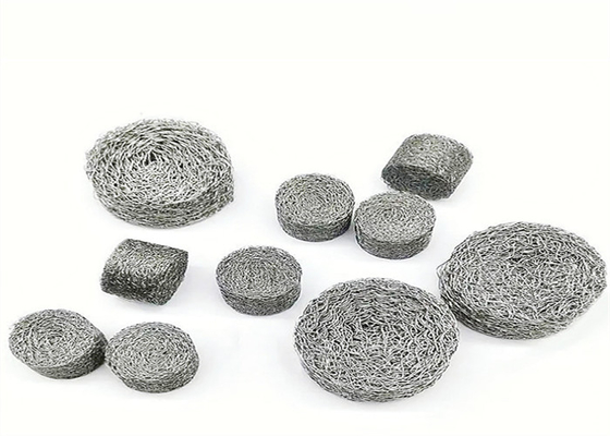 Versatile Compressed Knitted Wire Mesh For Various Filtration Applications