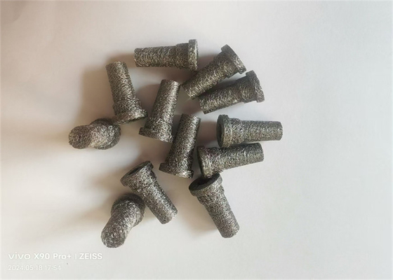 99% Filter Knitted Stainless Steel Mesh 25-400mm Sample Avaliable