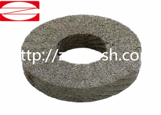 Stainless Steel Wire Knitted Mesh Gasket Customized Width EMI Shielding In Electronics Electrical Products