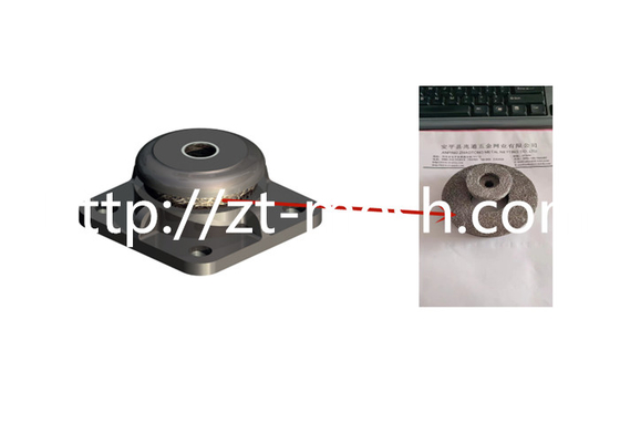 Good Filter Resistance Compressed Knitted Wire Mesh For Liquid Filter 14 X 10mm Diameter