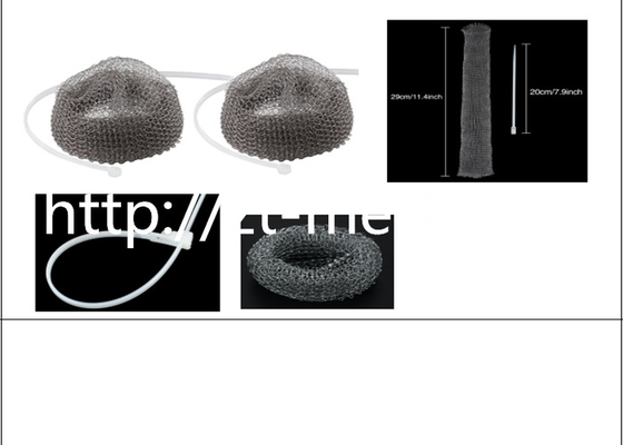 Liquid Filter Square Knitted Wire Mesh Gasket With Stainless Steel Wire