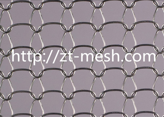 Anti-Corrosion Knitted Wire Mesh For Filtering Customized 40mm Width