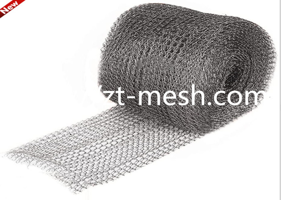 Corrosion Resistant Copper Knitted Wire Mesh Flat-type Corrugated For Longevity