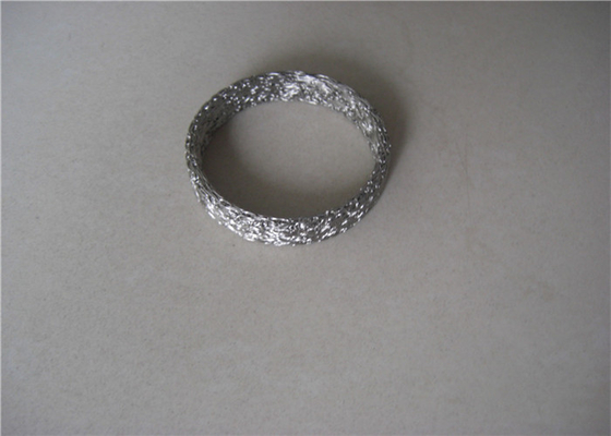 0.08mm - 0.48mm Compressed Knitted Wire Mesh Gaskets 500g Corrosion Resistance