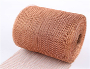 Reusable Copper Knitted Mesh SS304 SS316 Flatten / Corrugated Shape 0.5mm