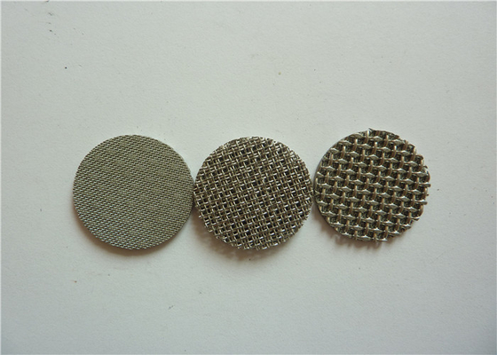 5 - 100μM Sintered Wire Mesh Filter Screen Antacid For Quartz Crucible Industry