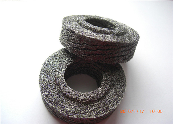 10-100mm Dia Knitted Wire Mesh filter High Filtering Performance Anti Corrosion