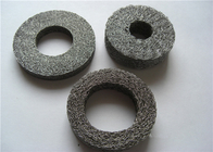 Silencers Compressed Knitted wire Mesh 5mm - 25mm 90% Filter For Car Industrial