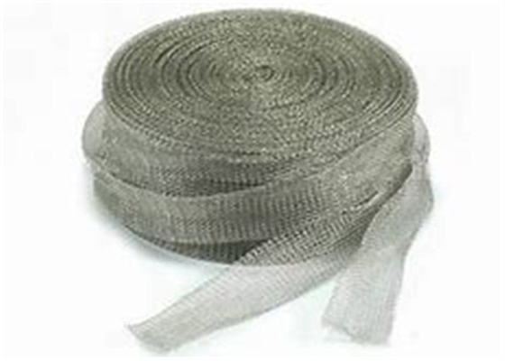 Abrasion Polished Knitted Mesh Wire For Oil - Gas Separation