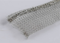Width 50 Cm Knitted Wire Mesh 125m Length Diameter 0.25mm Mat Sus304 80 Roll