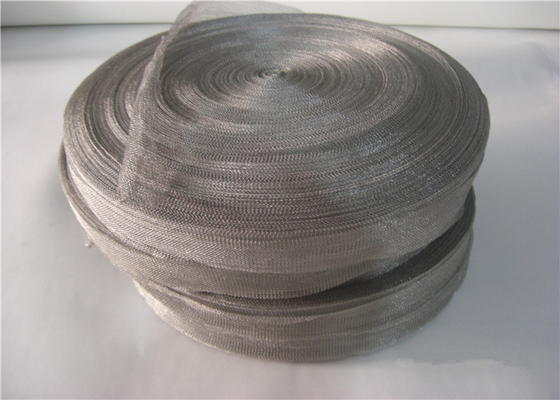 Shield Wrap Knitted Wire Mesh Width 28mm 30m Length Alkali / Heat Resistance