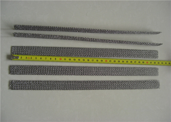 Fine Plain Knitted Wire Mesh With 0.08mm-0.55mm Diameter