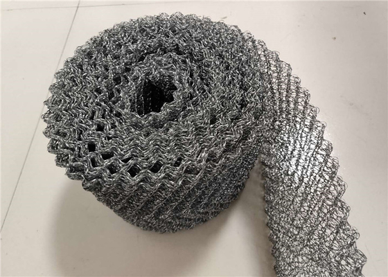 Shield Wrap Knitted Wire Mesh Width 28mm 30m Length Alkali / Heat Resistance