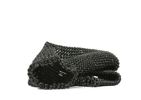 Fine Plain Knitted Wire Mesh With 0.08mm-0.55mm Diameter