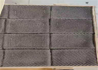 OEM Single Wire Knitted Mesh Fabric Stainless Steel 0.23mm 25mm Width For Filtration