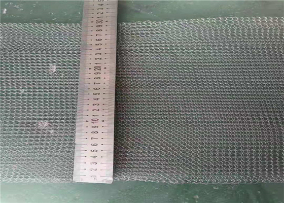 Width 400mm Gas Liquid Filter Mesh 0.25mm Silver Stainless Steel 304