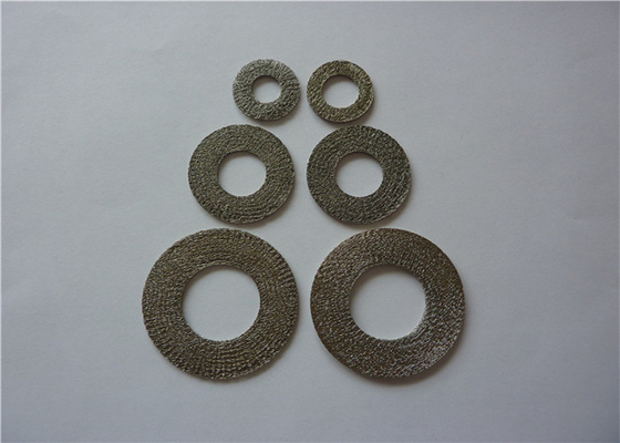 OD25mm Compressed Knitted Wire Mesh Filter gas liquid 0.55mm 100mesh/inch